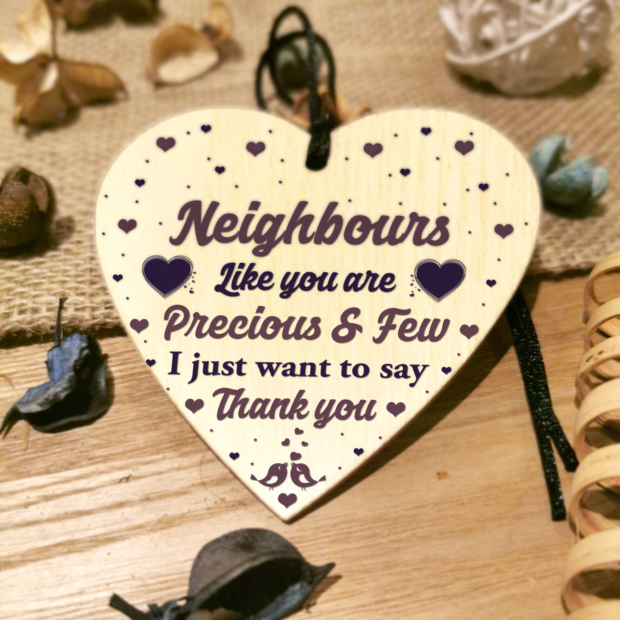 Thank You Neighbours Birthday Gifts Friends Friendship Etsy UK