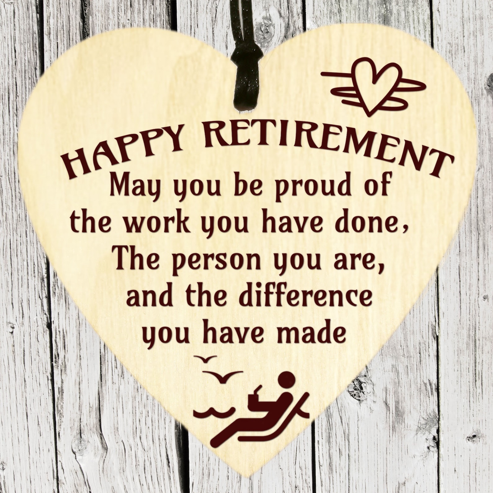 Happy Retirement Gift for Him Her Colleague Goodluck Keepsake Etsy UK