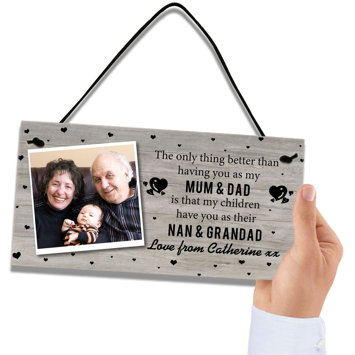 Personalised Mum and Dad Nana and Grandad Gifts and