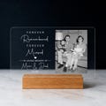 Personalized Memorial Photo Plaque Acrylic Gift Bereavement Keepsake Home Decor Sympathy Gift for Mum Dad Nanny Grandad