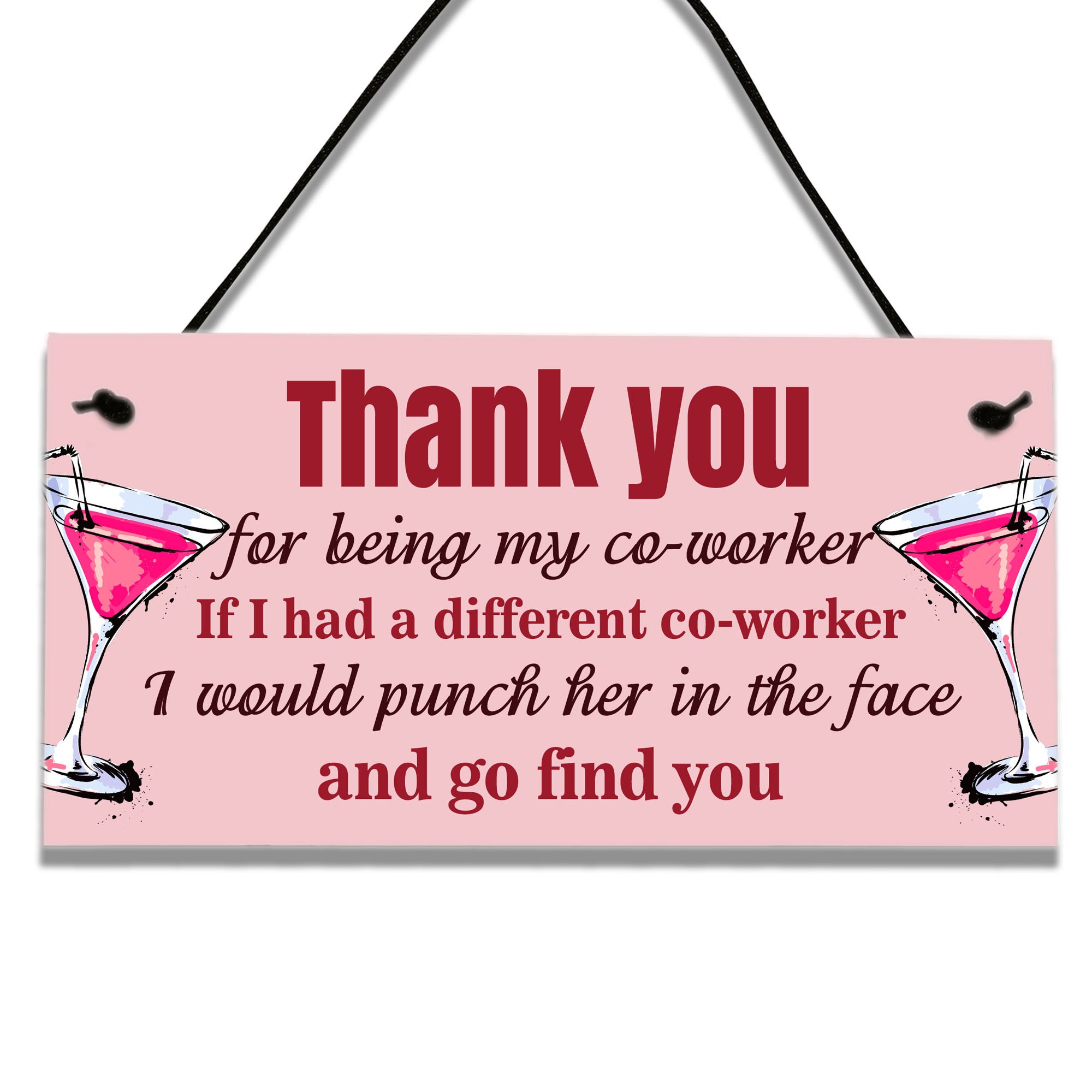 Funny Thank You for Being My Coworker Gifts for Colleagues Etsy UK