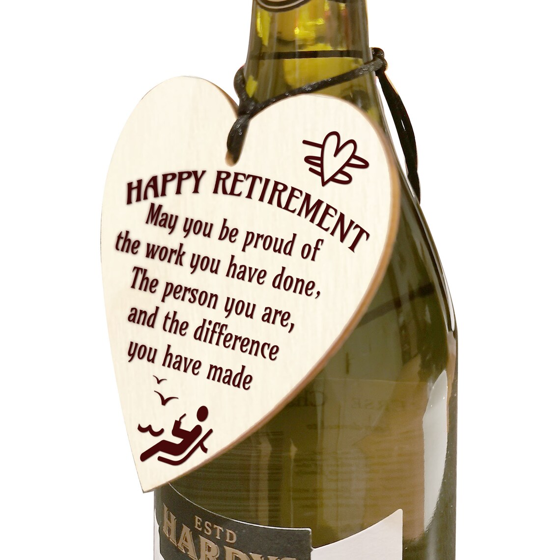 Happy Retirement Gift for Him Her Colleague Goodluck Keepsake Etsy