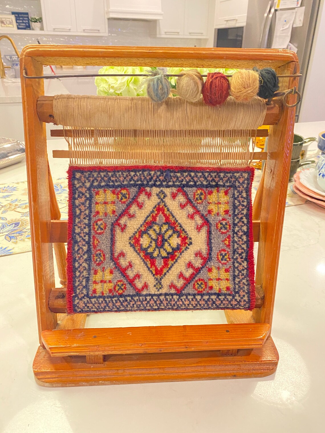 Vintage Woven Persian Rug Salesman Sample Display vintage Etsy