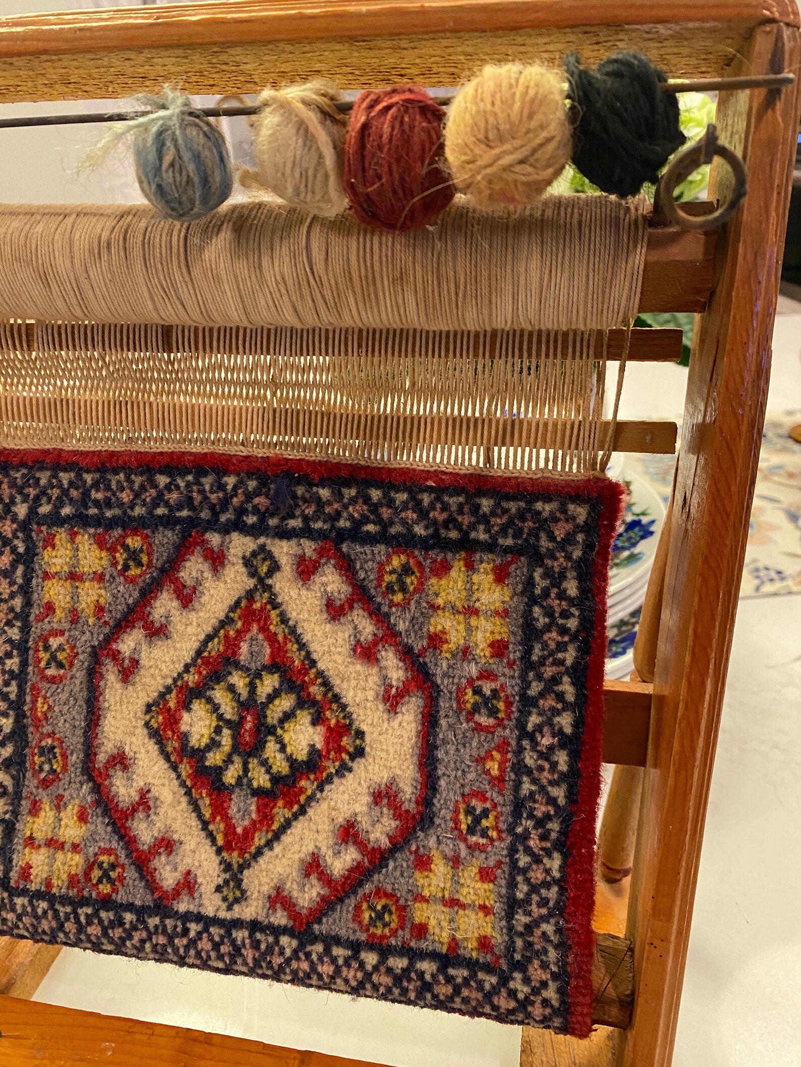 Vintage Woven Persian Rug Salesman Sample Display vintage Etsy