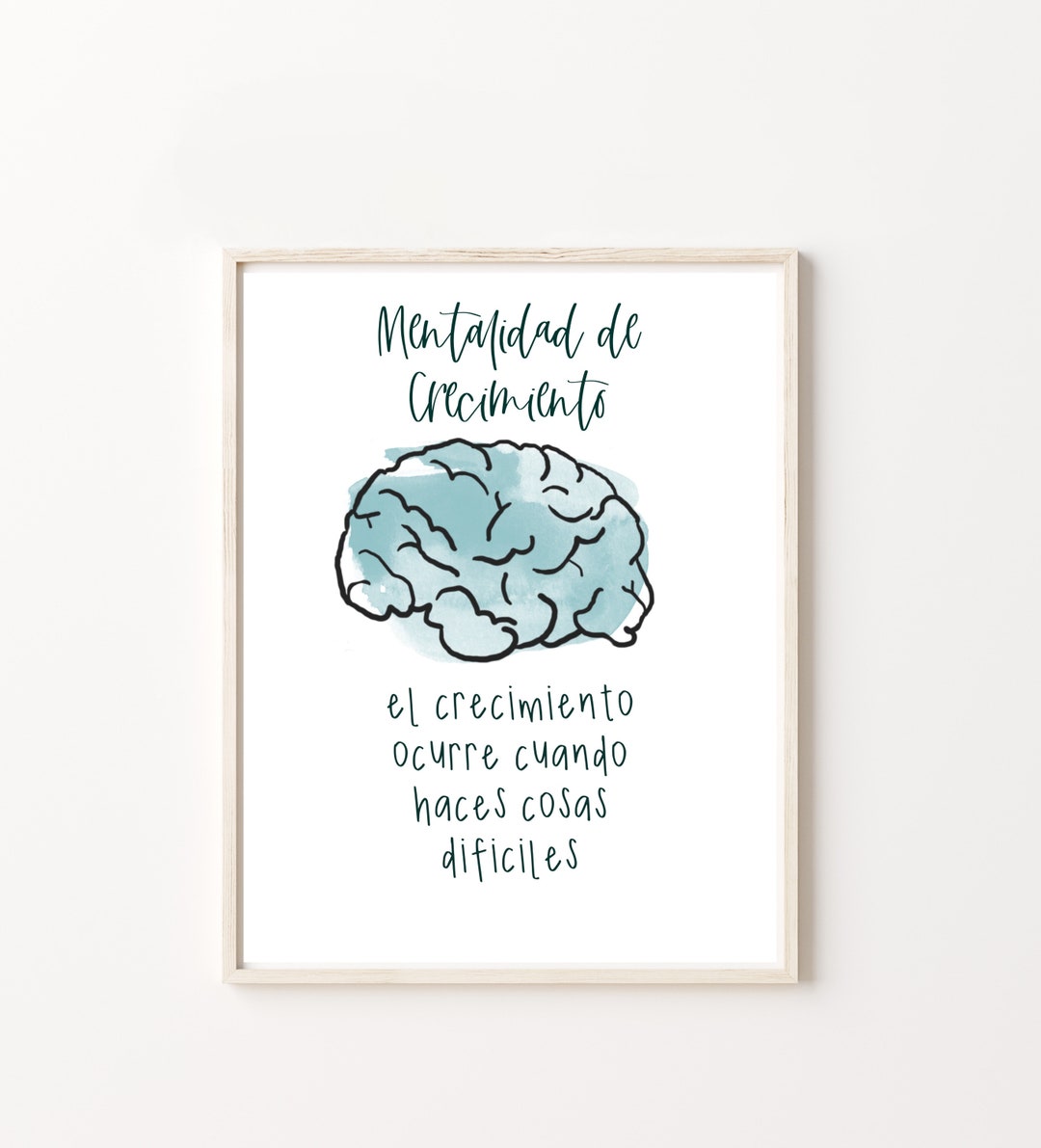 Spanish . Mental Health Quote . Psychology . Growth Mindset . Therapy  Counseling . Counselor Therapist Office . Printable Instant Download - Etsy, image size:1080x1191