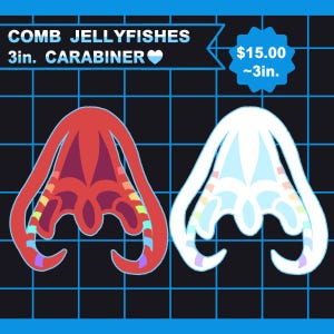 Original: Comb Jellyfish Carabiners