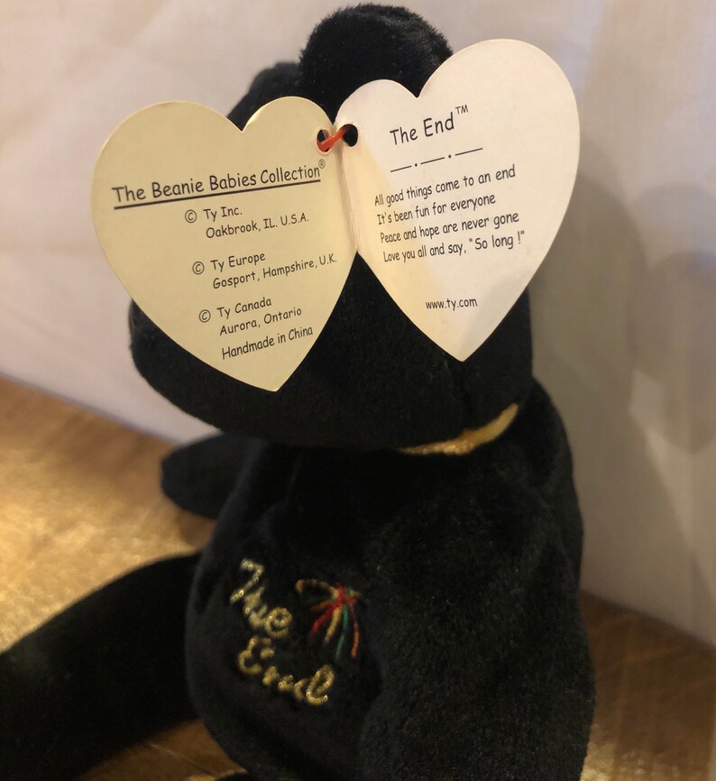 Rare the End the Beginning TY 2K Beanie Babies With Errors Etsy UK