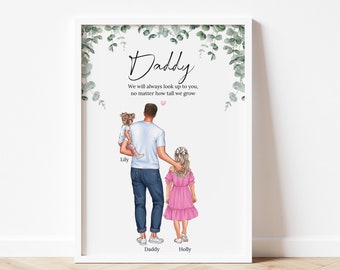 PERSONALISED Motorbike Biker Bike Print Fathers Day Gift For Dad Daddy Grandad E - Foto 5