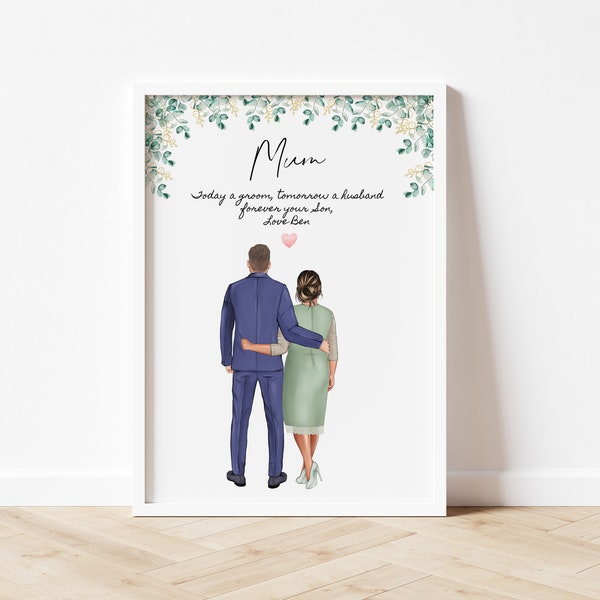 Personalised gift for Mother of the Groom Gift, Mother of the Groom Custom, Wedding, Son, Mum, Mother, Gift, Wedding Gift, Bride Gift