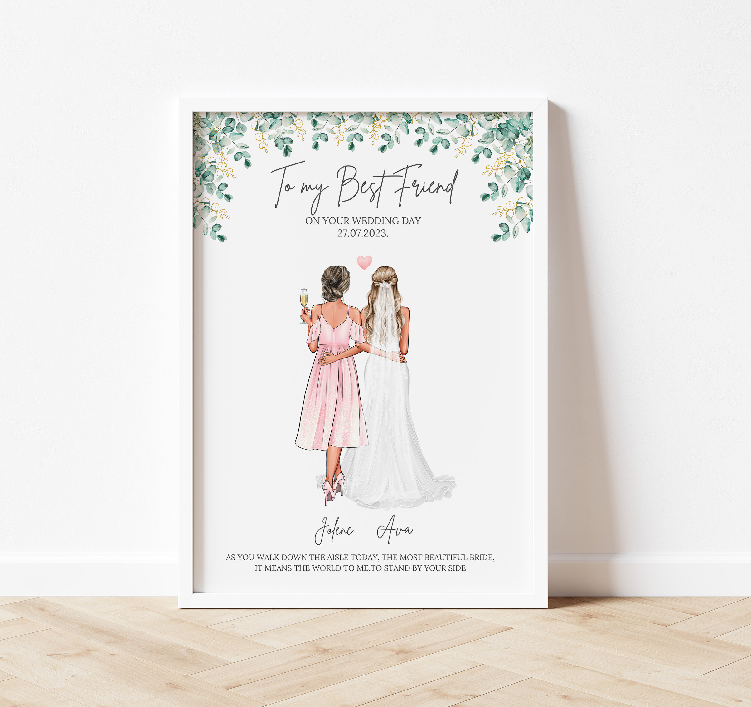 Best friend bride cheap