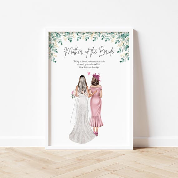 Personalised Mother of the Bride Gift, Mother of the Bride Custom