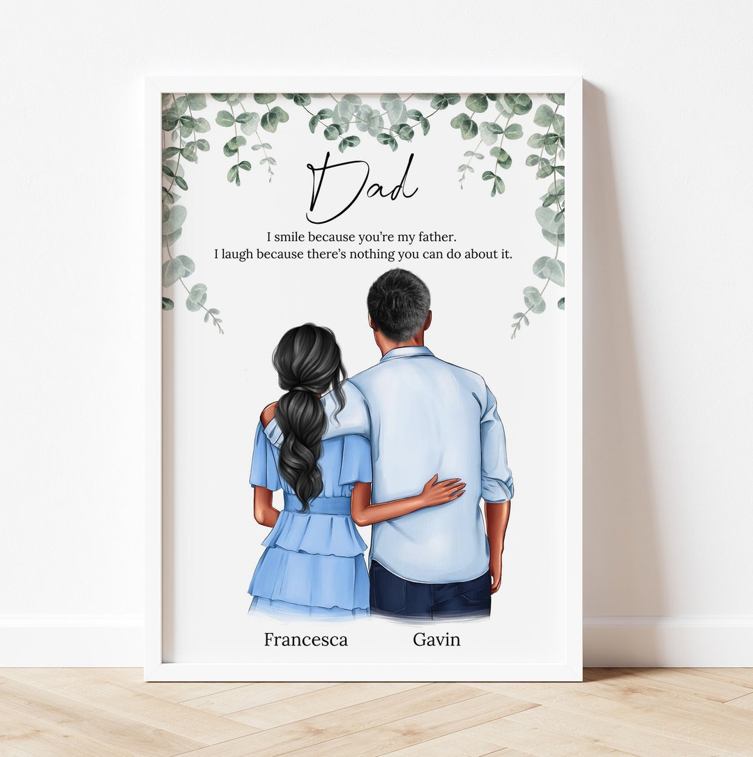 Birthday Gift for Dad Gifts for Him Father Daughter Gift Personalised