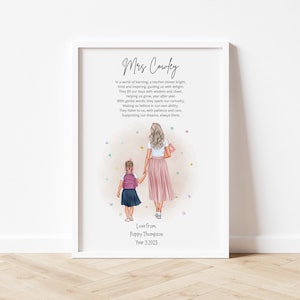 teacher gifts teacher appreciation gifts Personalised Teacher end of year Gift Teacher leaving gift  thank you teacher gift