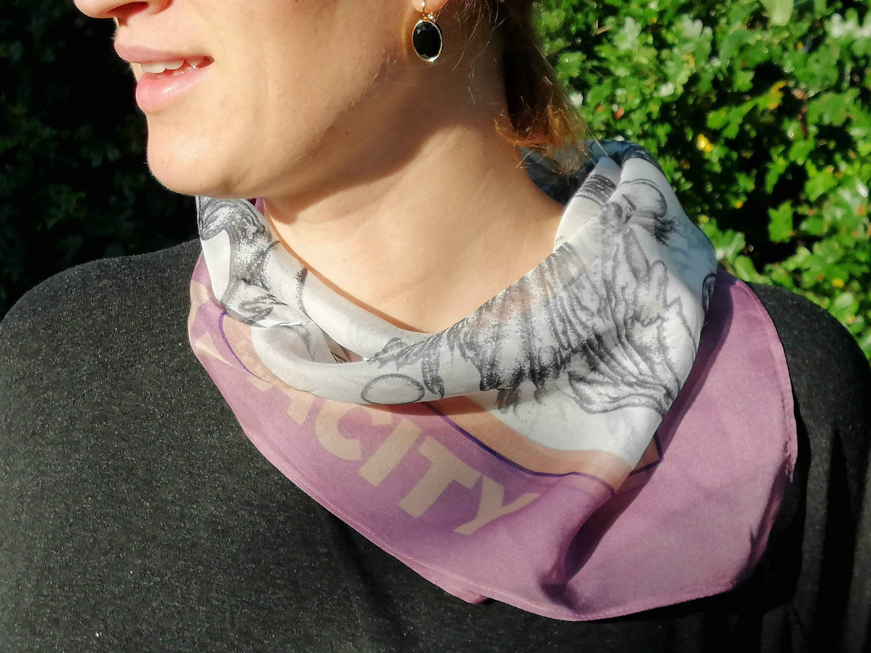 Écharpe Camouflage Militaire Femme | Polyester Léger 180x90cm - Lina & Lily