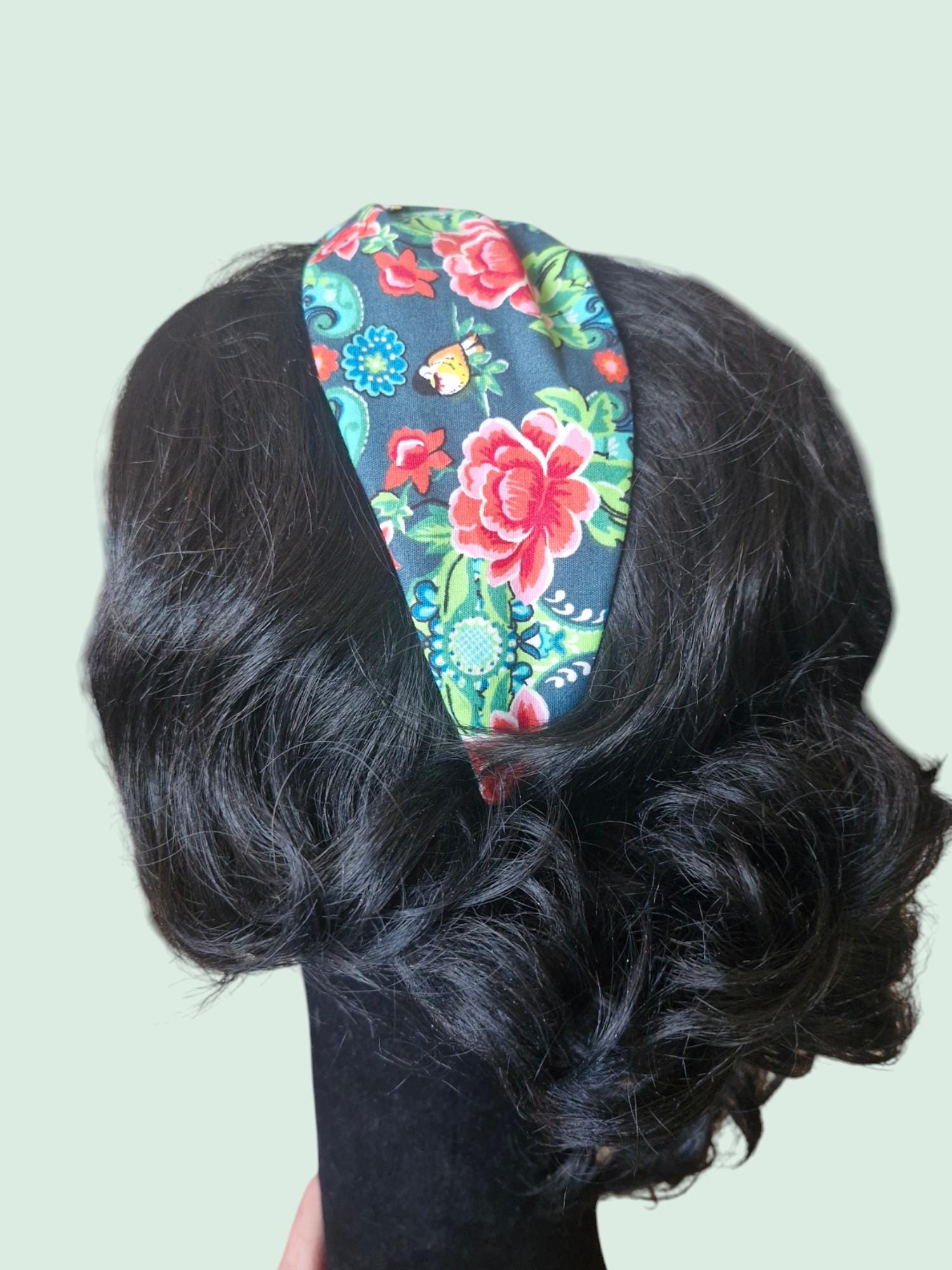 Whimsical green Hairband, Whimsical Headband