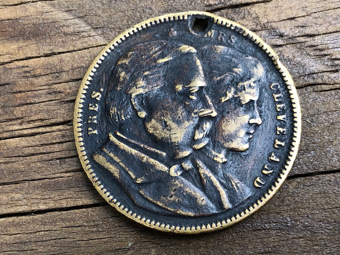 RARE Authentic & Original 1887 Souvenir Token / Medal From Etsy