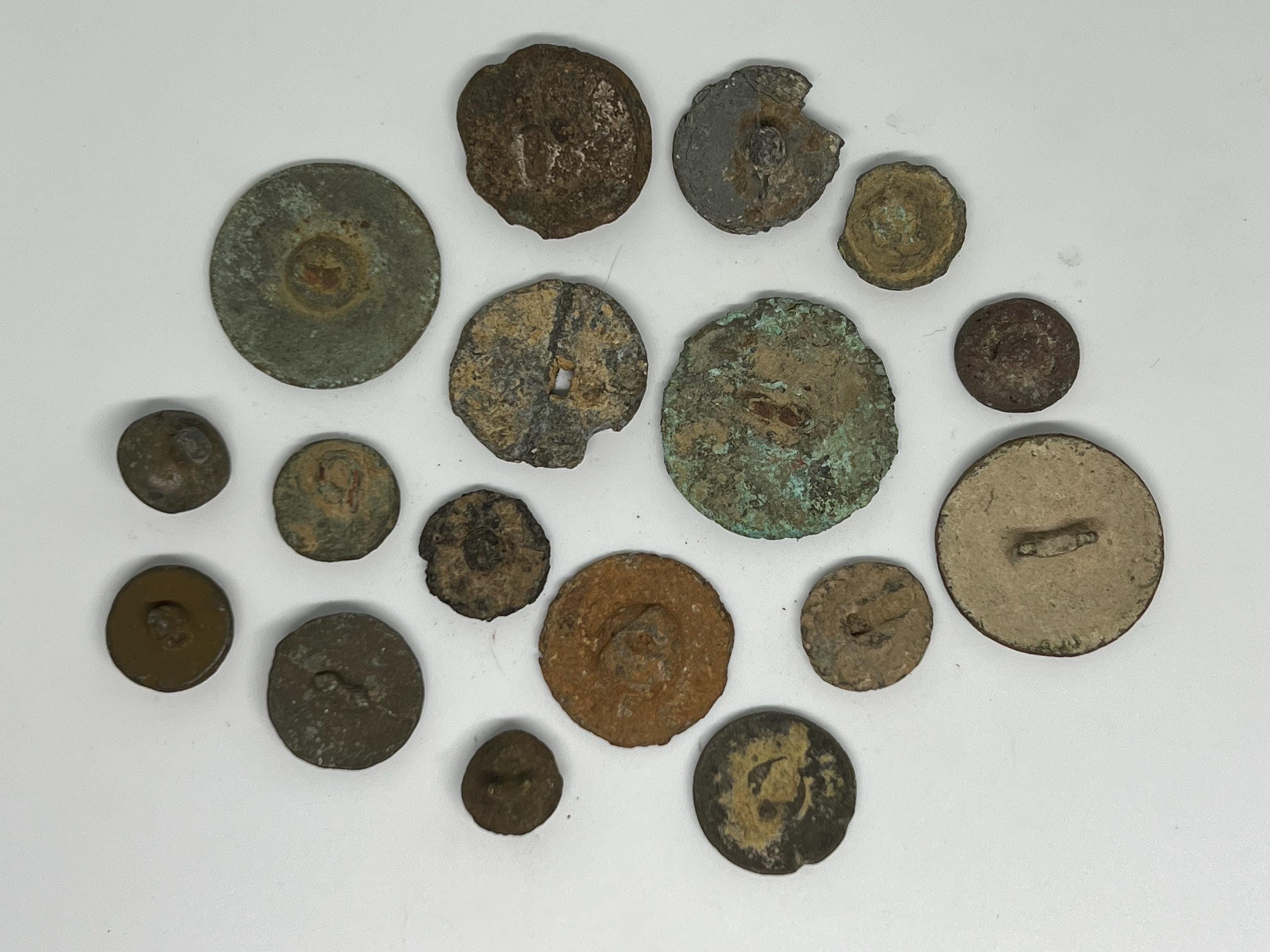 Lead Button 1700s - 1800s Pewter & Lead Button Lot Dug in New England - Etsy