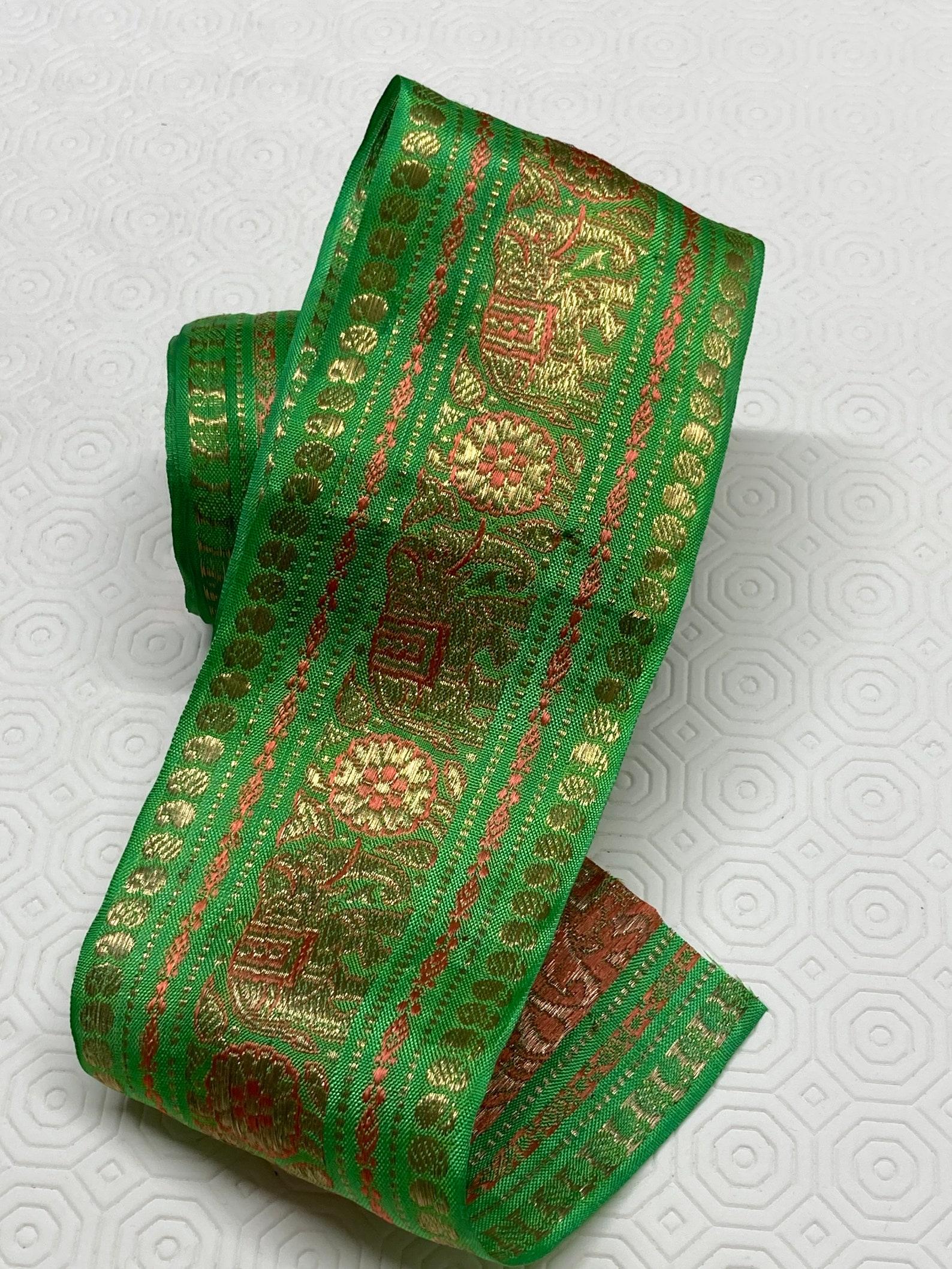 Indian Jacquard Ribbon. Indian Trimmings. Indian Ribbon. Etsy UK