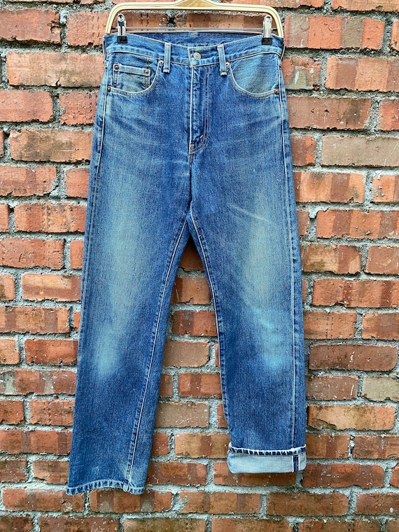 Size 29x31.5 Levi's 502xx Redline Big E Denime - Etsy