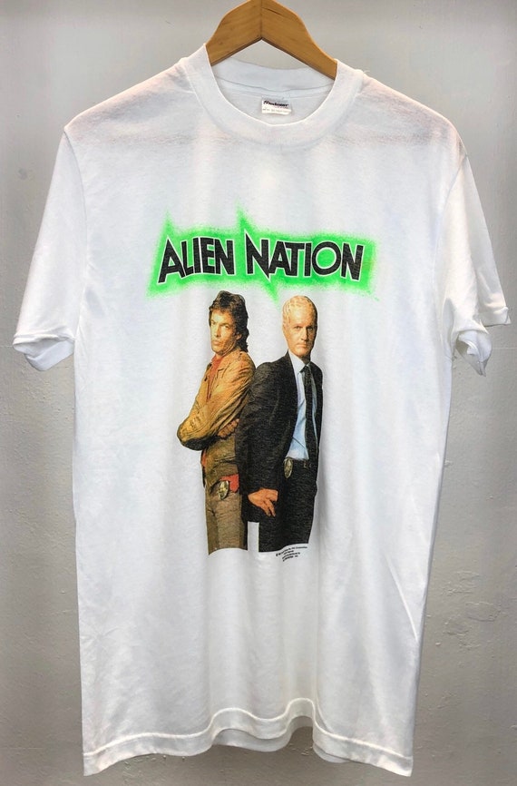 vintage alien in nation movie action movie 90s mov