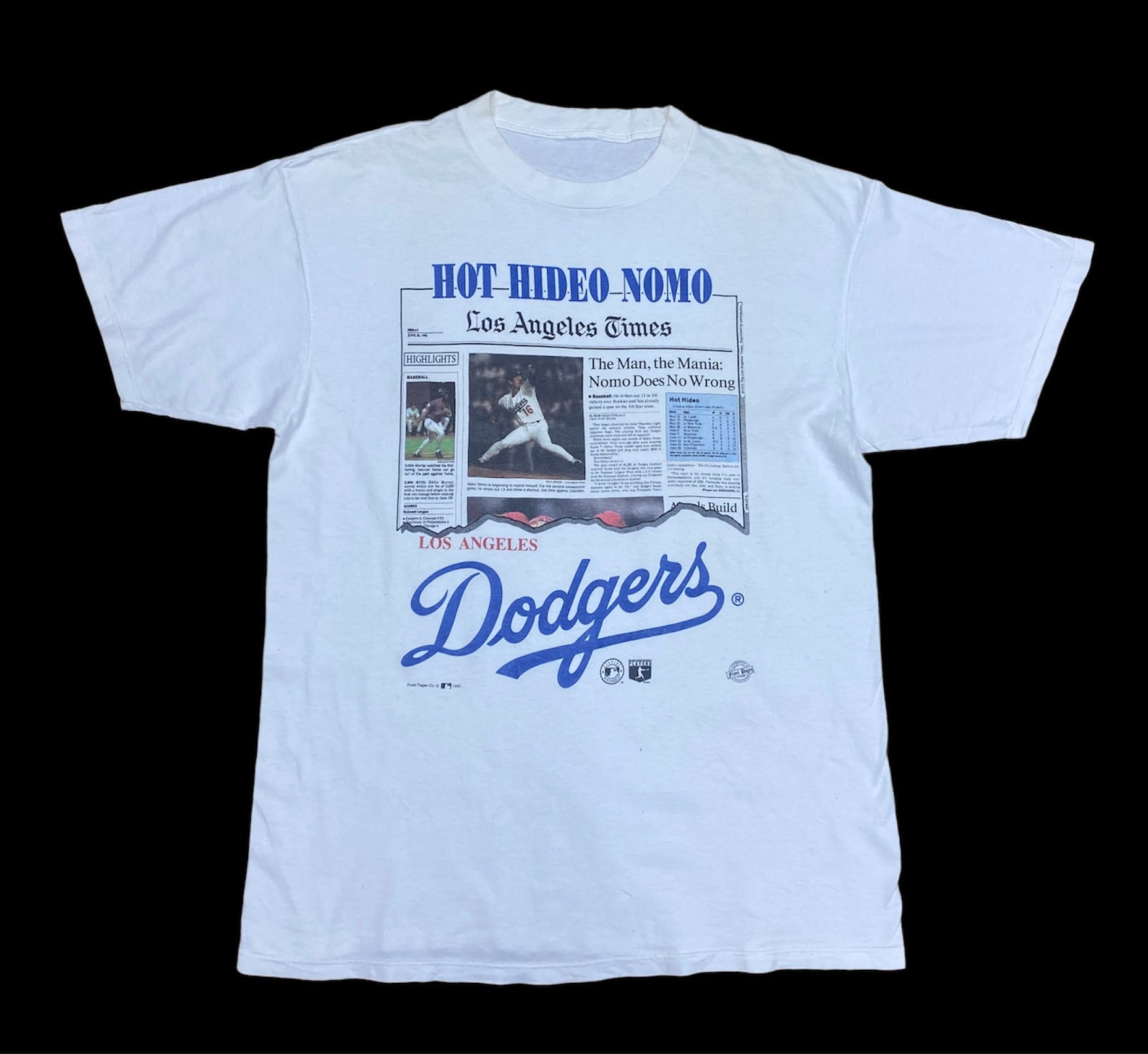 Vintage 90s LA Dodgers Baseball Shirt - Etsy