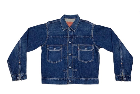 Size 38 Vintage Levi's Trucker Denim Jacket 507 Redline - Etsy Size 38 Vintage Levi's Trucker Denim Jacket 507 Redline - Etsy