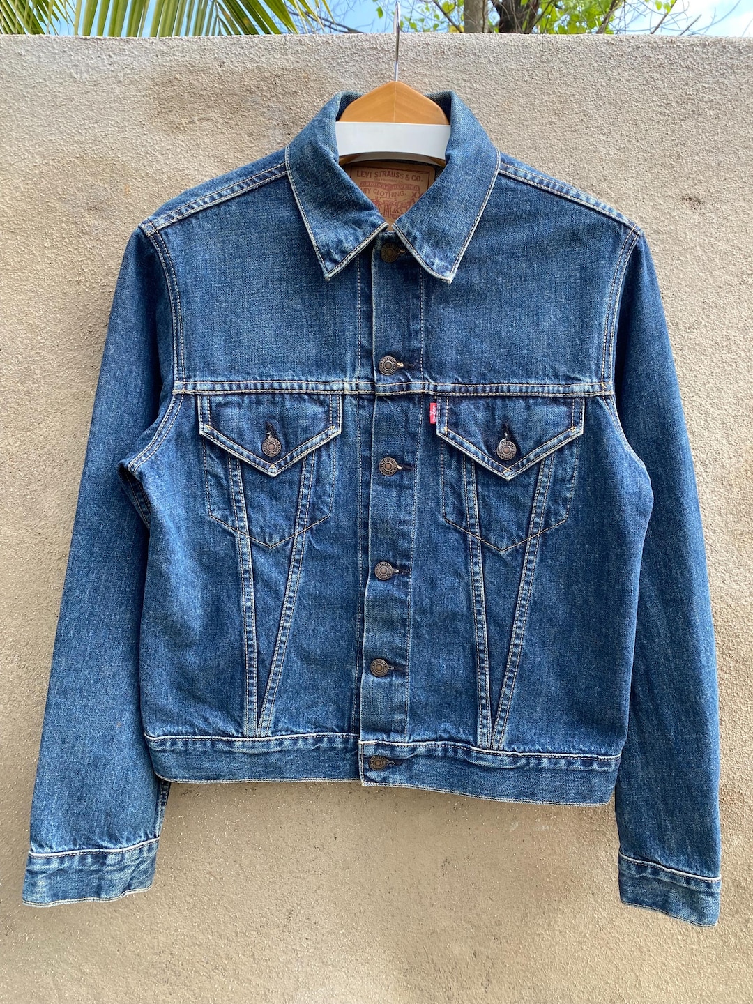 Size 38 Vintage Levi's 71557 Big E Trucker Denime Jacket - Etsy UK