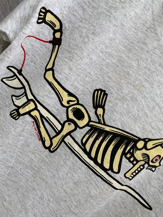Rare 90s Sally Can't Dance Surfing Shirt Powell Peralta