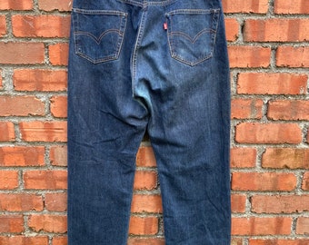 Size 34x30 Vintage Levi's 201xx Redline Big E USA - Etsy