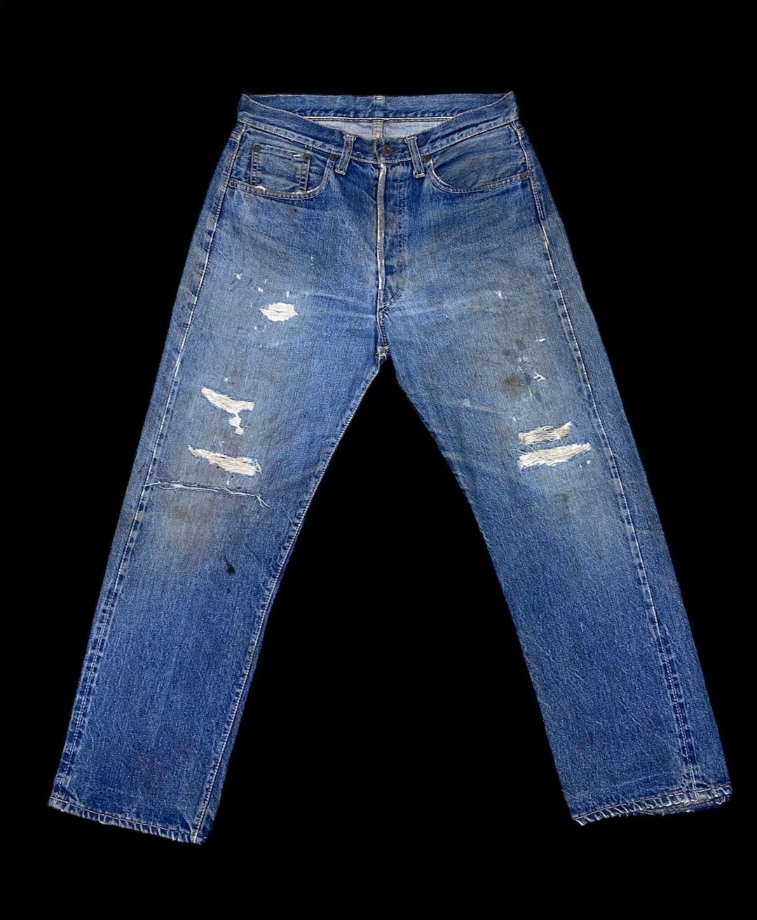 Size 31 Vintage Levi's 60s Redline Hidden Rivet 501 USA - Etsy