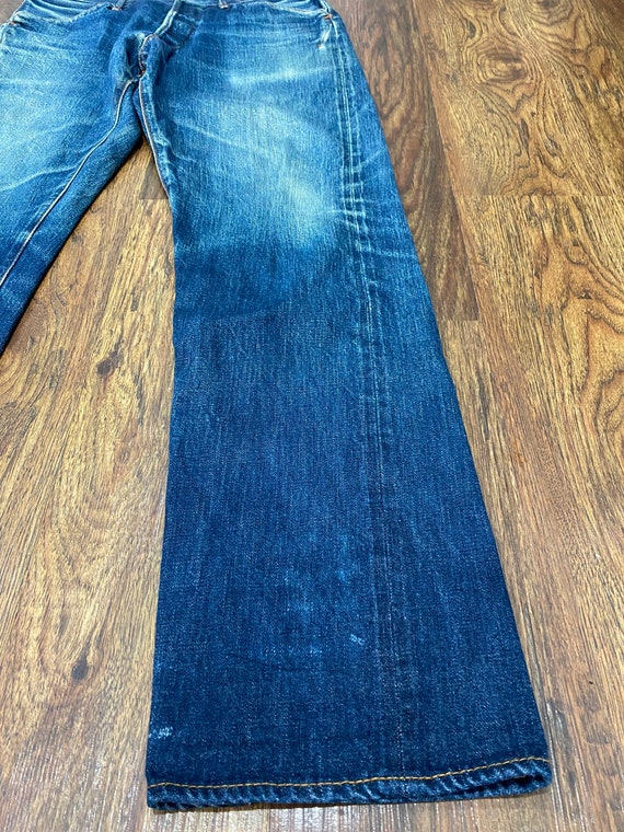 rare japanese jeans selvedge nice design - image 3