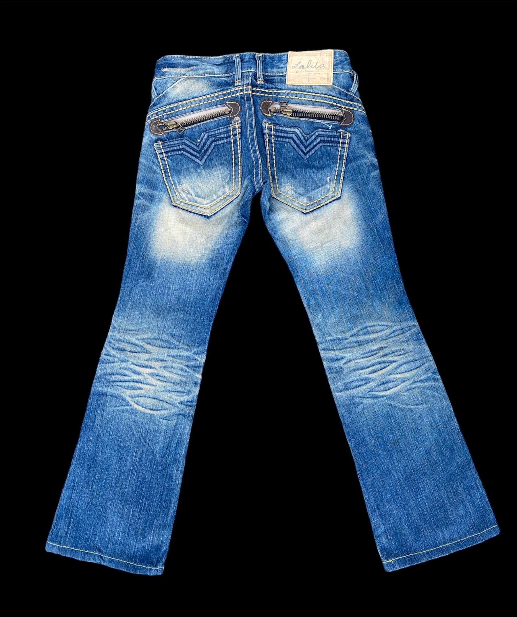 Size 29 Lolita Jeans Flare Jeans Boot Cut - Etsy