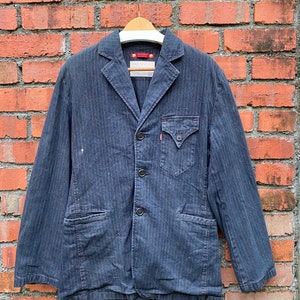 vintage levi's redloop blazer enginereed