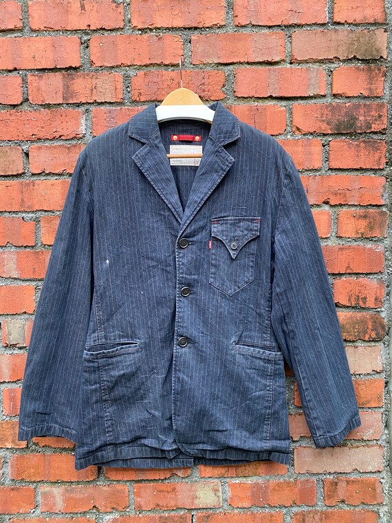 vintage levi's redloop blazer enginereed - image 1