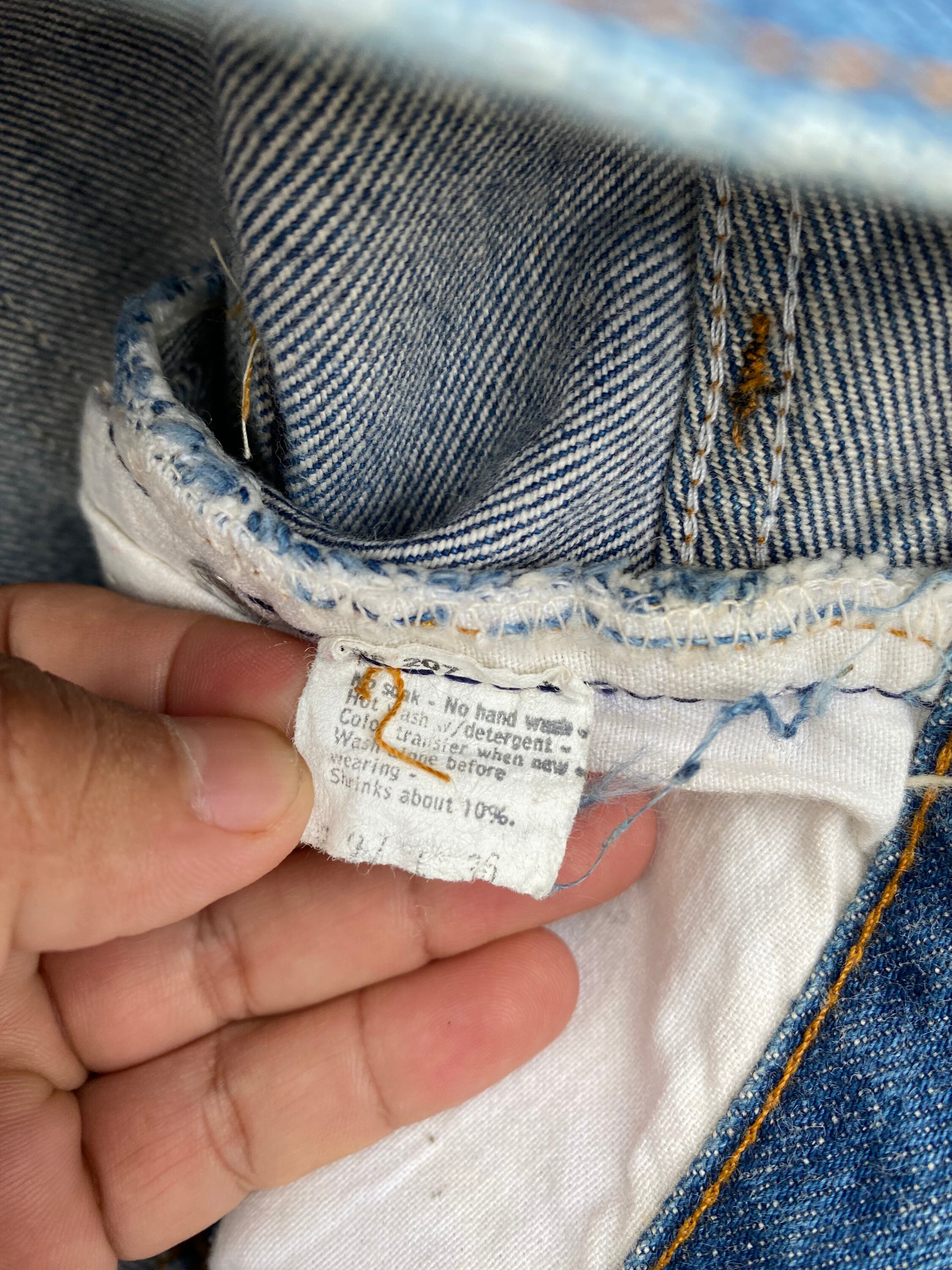 Size 27 Vintage Redline Levi's 80s Made in USA - Etsy