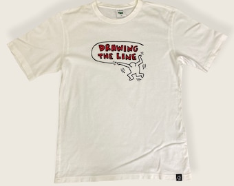 vintage 90s keith haring pop art