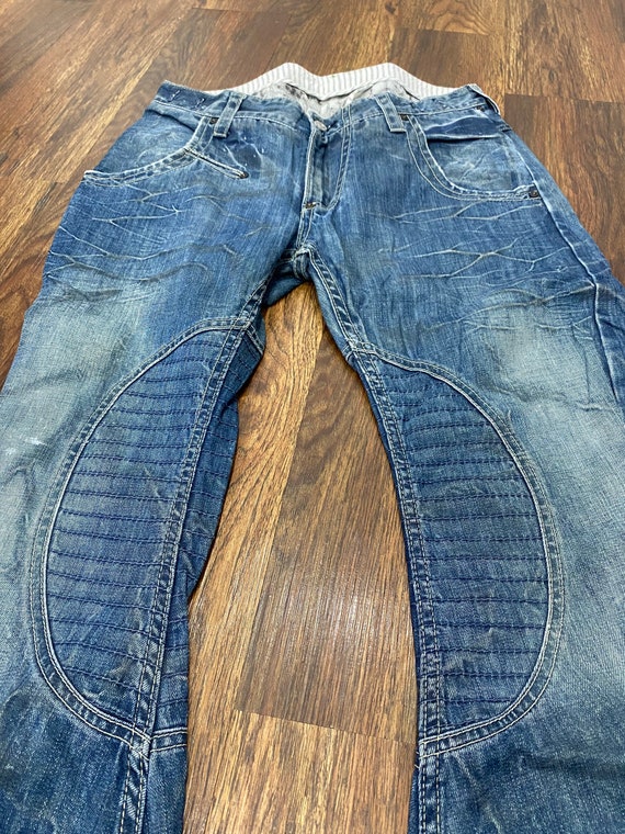yen jeans distressed designer jeans - image 4