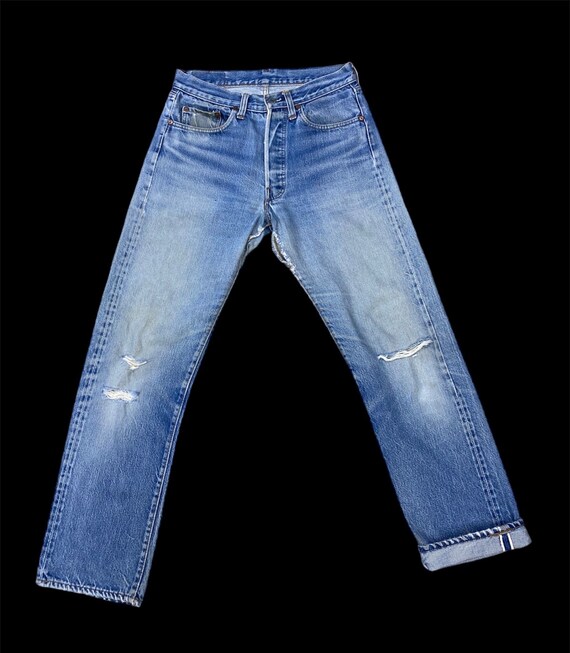 Vintage Levi's 501 Jeans Mens 29 Made in Usa #558 Rigid 70s