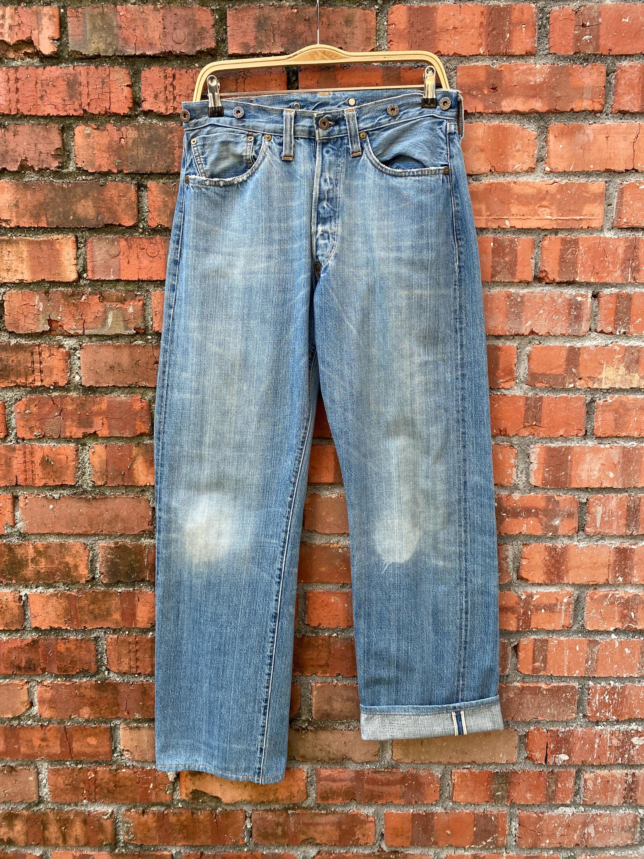 LEVI’S / 201 20201 selvedge denim pants Levis 201 - Etsy Canada