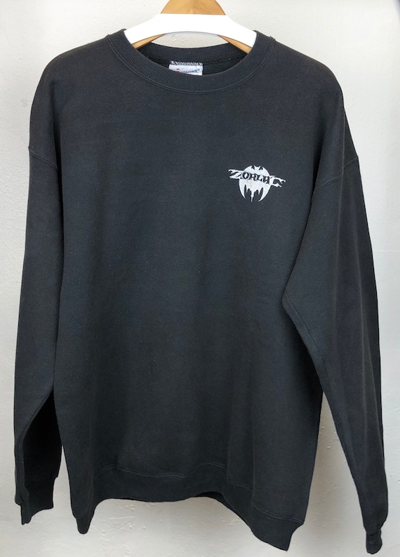 vintage 90s zorlac pushead metallica sweatshirt powel… - Gem vintage 90s zorlac pushead metallica sweatshirt powel… - Gem