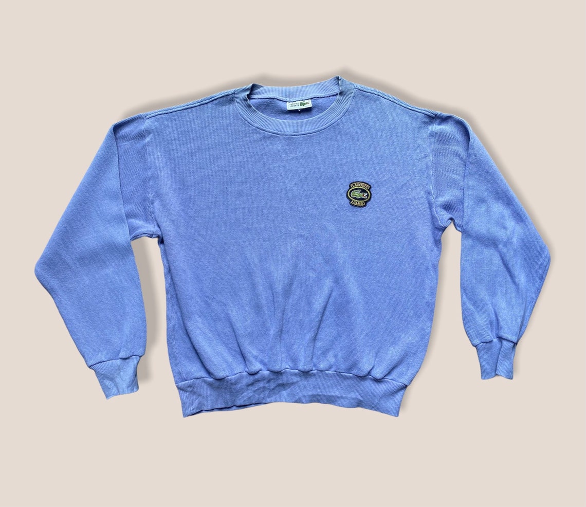 Lacoste Crewneck Sweatshirt - Etsy