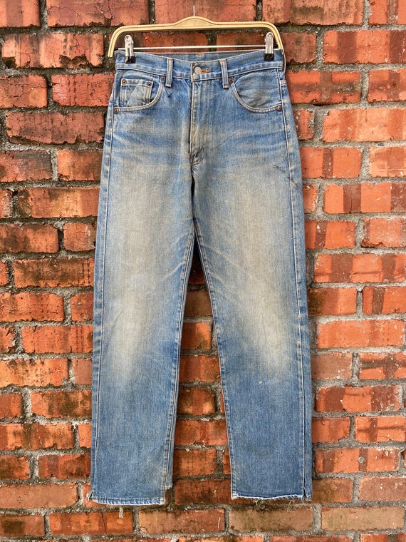W28x31 Vintage Levi's 502xx Redline Big E Distressed Japan - Etsy