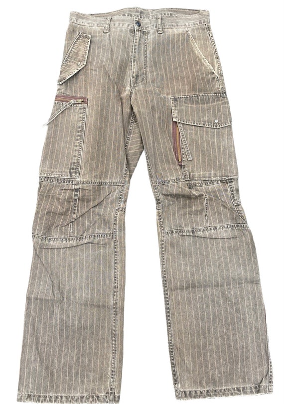 PPFM japanese brand jeans cargo tactical pants