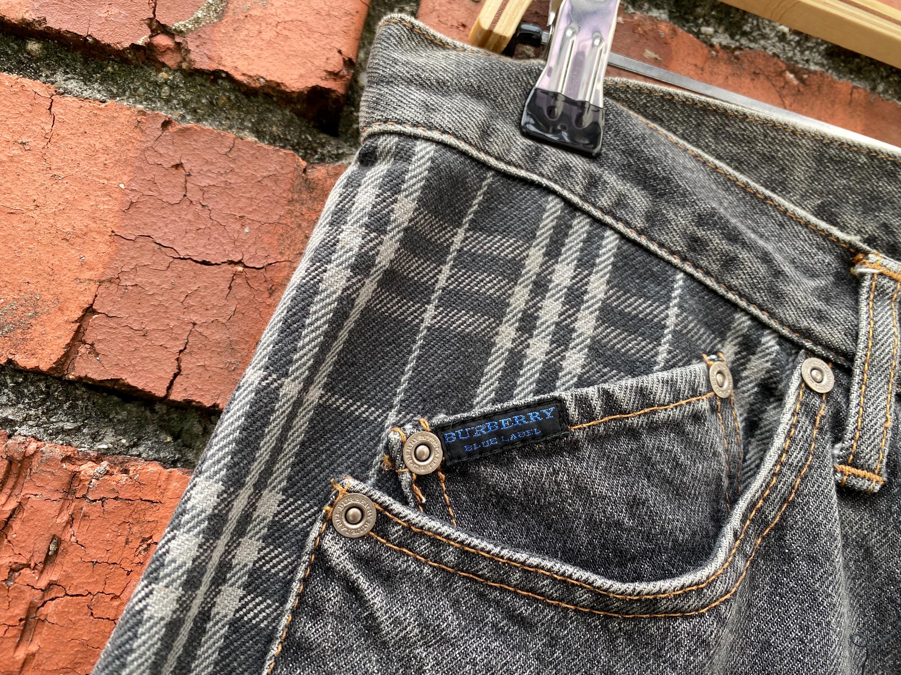 W32x32 Burberry Black Label Jeans Japan - Etsy