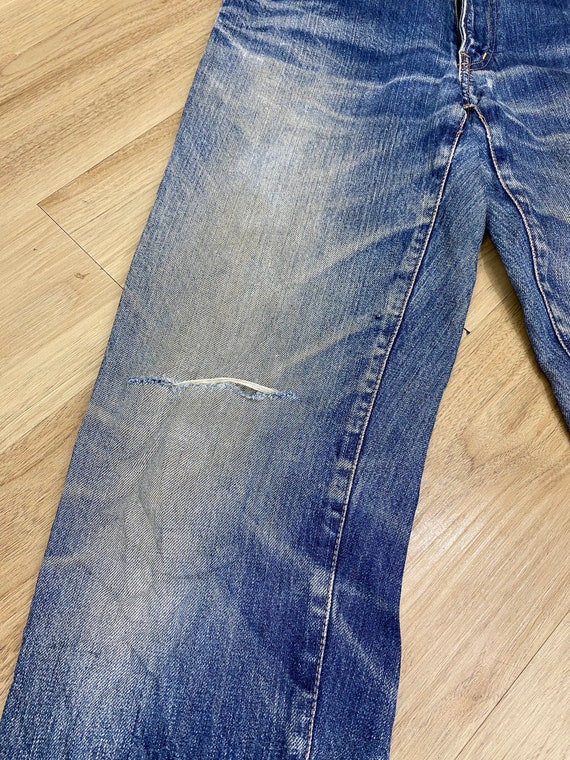 size 30 HR MARKET japanese brand jeans distressed… - image 4