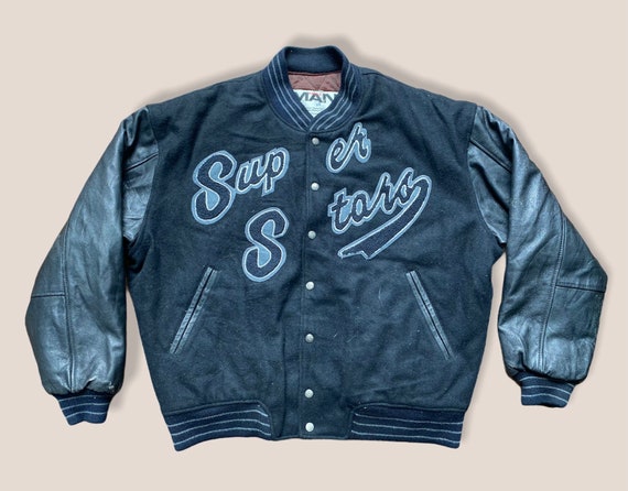 ⭐︎Vintage KANSAI MAN Rayon Blouson Vintage 80s Kansai Man Rayon Jacket Large Kansai Kansai