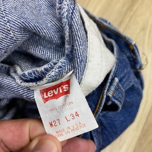 size 27 vintage levi's 501xx made in USA image 6
