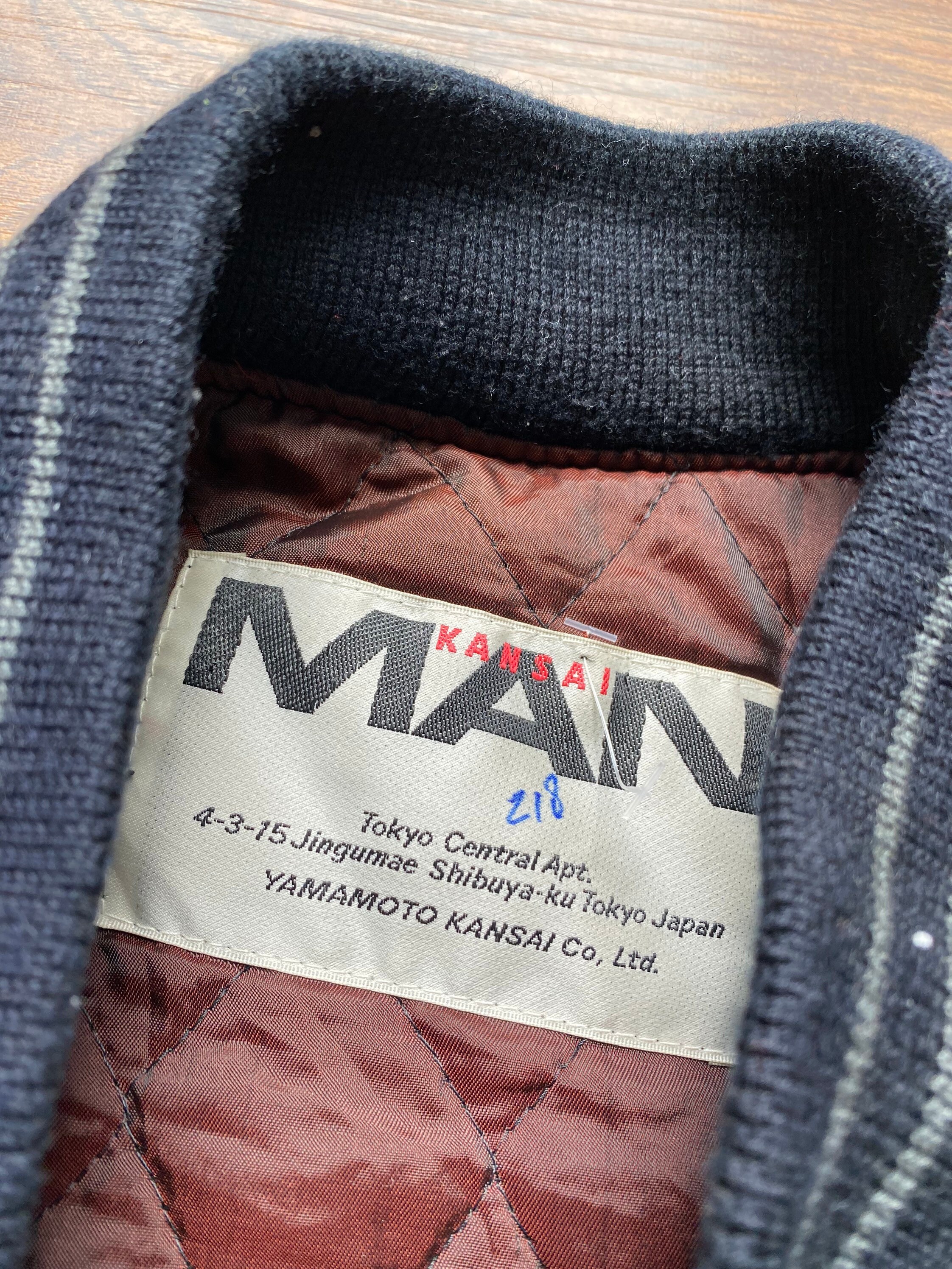 値段交渉可‼ 90s 初期 kansai man ツートン スタジャン レア45 90s】KANSAIMAN カンサイマン スタジャン 山本寛斎 - メルカリ
