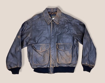 Chaqueta de vuelo vintage Avirex TIPO A-2