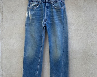 【美品】 W32 LEVI’S 55501 501XX selvedge 極美品 Levi's LVC 55501 W32 ZIP CUSTOMIZED BLACK 501XX 1955